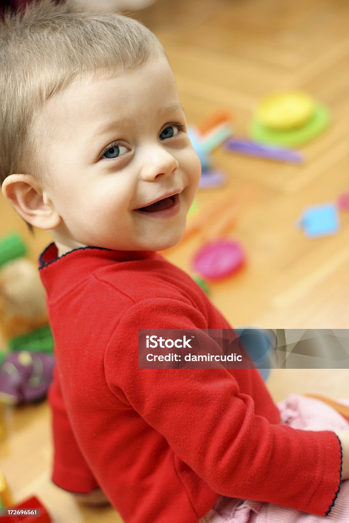 Happy niño - Foto de stock de 12-17 meses libre de derechos