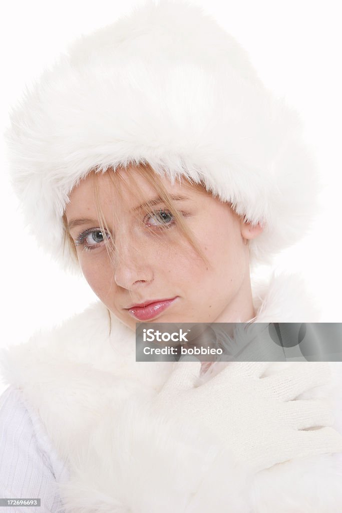 Winter-Teen - Lizenzfrei 14-15 Jahre Stock-Foto