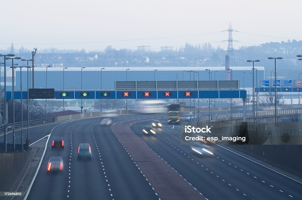 Autoroute urbaine à Birmingham, Royaume-Uni - Photo de Autoroute libre de droits