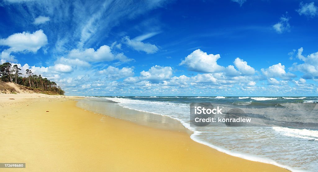 Lonely beach  Beach Stock Photo