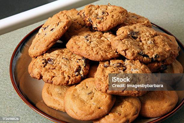 Yummy Stock Photo - Download Image Now - Oatmeal Cookie, Baked, Baking