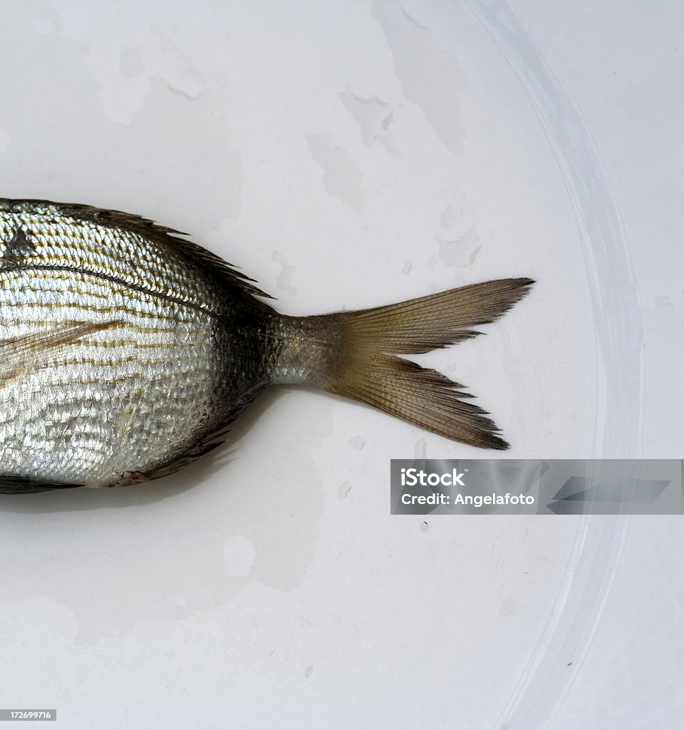 В форме «рыбий хвост» - Стоковые фото Белый роялти-фри