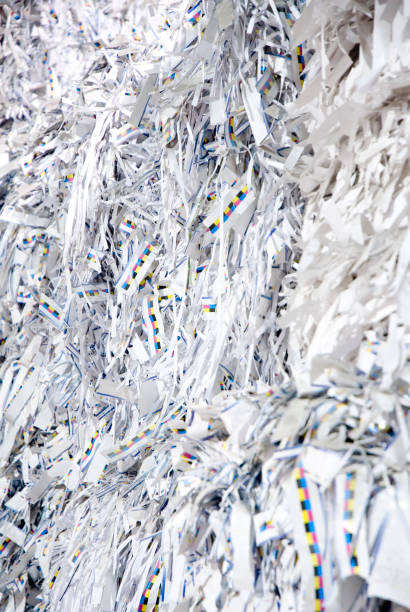 istock Recycled bails of paper 2 172699728