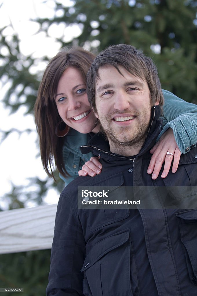 Glückliches junges Paar - Lizenzfrei 20-24 Jahre Stock-Foto
