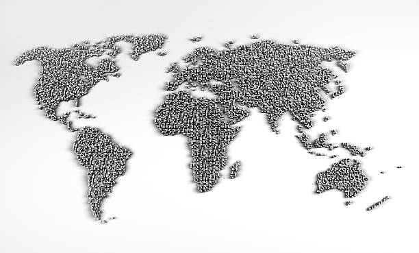 istock world map made of concret blocks 172700301
