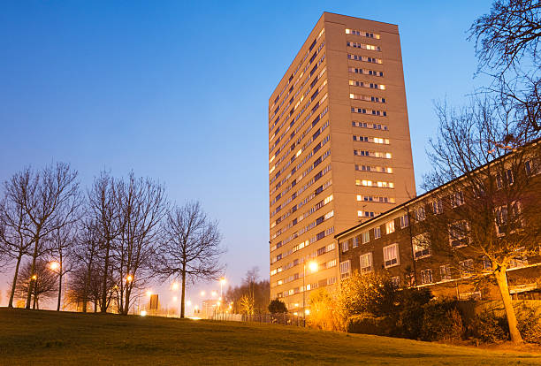 1960s Tower Block in Birmingham UK