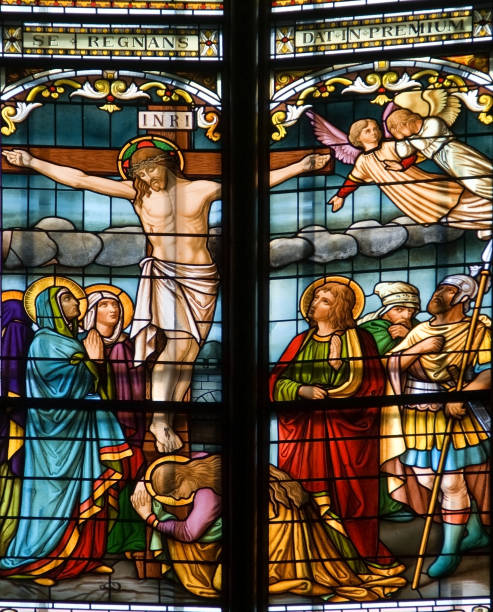 istock Crucifixion of Jesus Christ 172701066