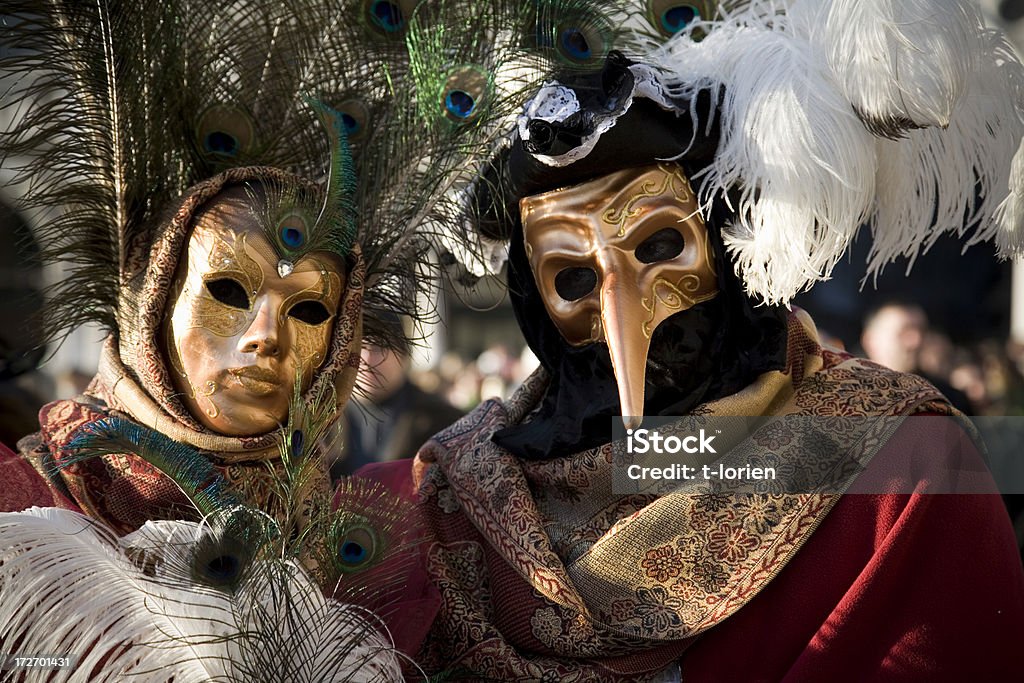 Carnaval de Veneza/2008 - Foto de stock de Máscara royalty-free