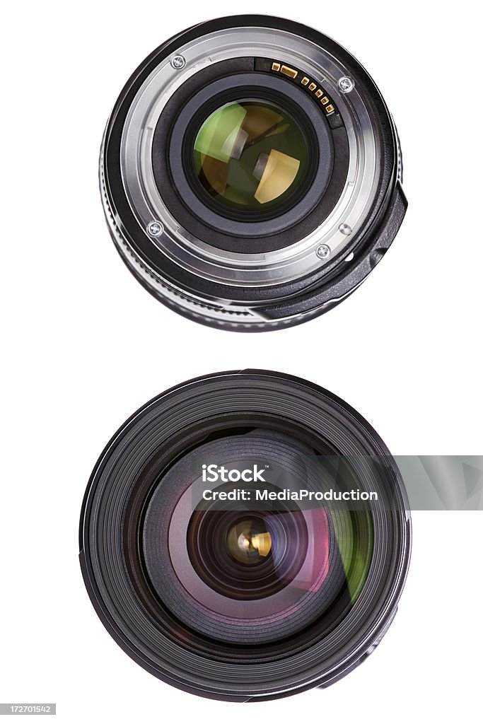 Ambos extremos de una lente - Foto de stock de Apertura libre de derechos