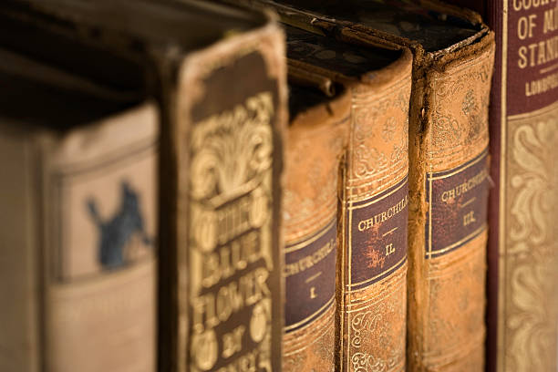 istock Close up of Old Books 172703448