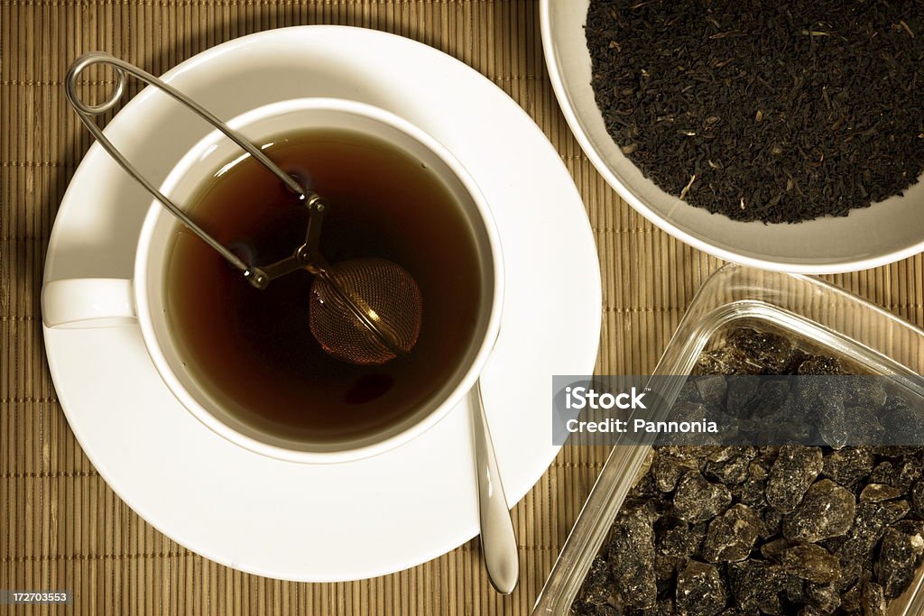 Herbata z Rock cukrowa - Zbiór zdjęć royalty-free (Bambus - Tworzywo)