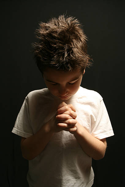 Prayer stock photo