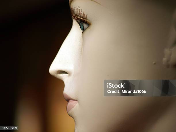 Mannequin Głowa - zdjęcia stockowe i więcej obrazów Manekin - Manekin, Profil - Z boku, Beżowy