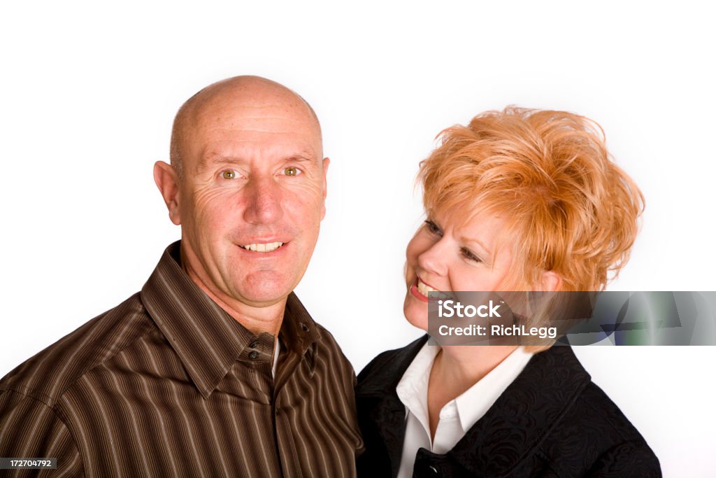 Meio envelhecido casal - Foto de stock de Adulto royalty-free