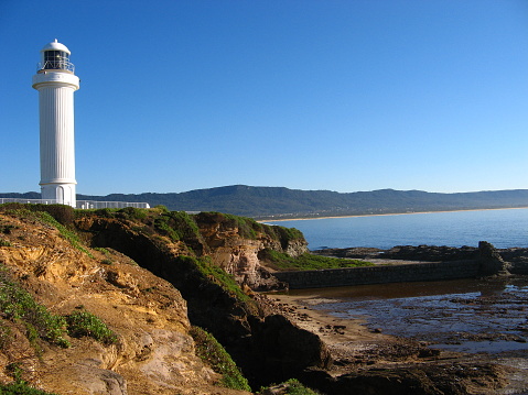 sunny day with lighthouse
