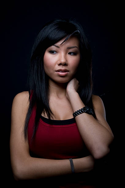 Asian Portraits stock photo