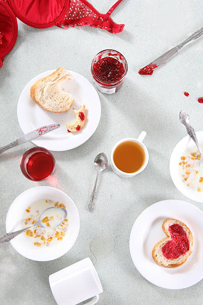 Frühstück am Valentinstag – Foto