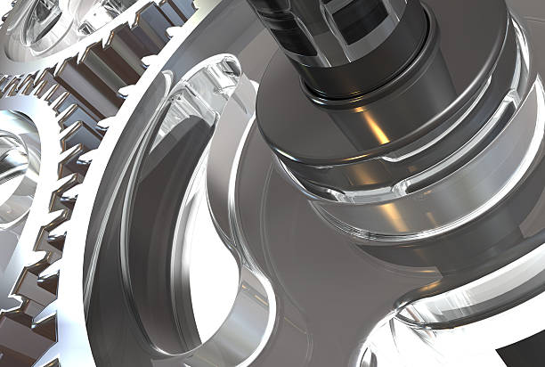 istock Stainless steel gears connection concept 172706364