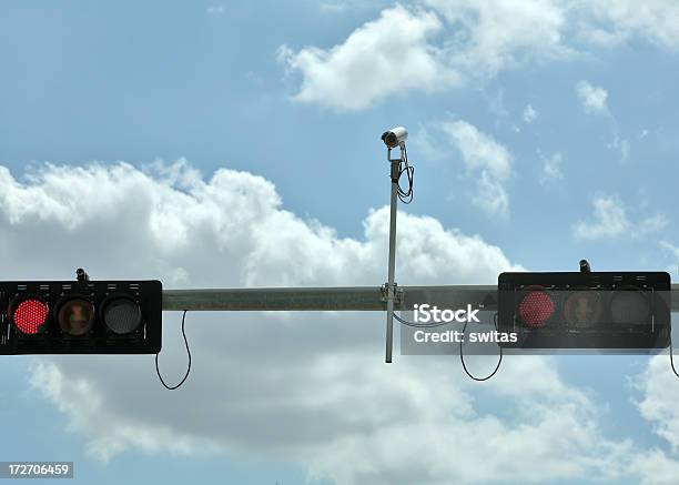 빨간색 단궤 카메라 감시에 대한 스톡 사진 및 기타 이미지 - 감시, 0명, 권위