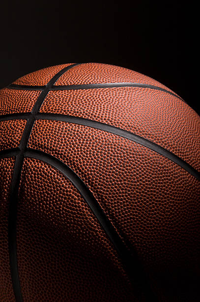 Basketball in Black stock photo