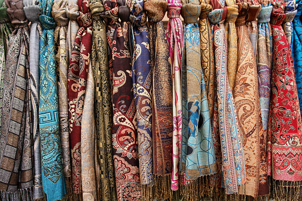 istock Traditional Colourful Scarfs 172706739