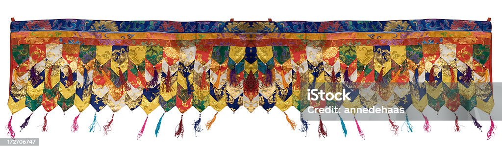 Tibetano Wallhanging budistas - Foto de stock de Budismo libre de derechos