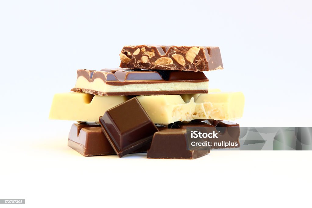 Variedad de chocolate - Foto de stock de Nougat libre de derechos