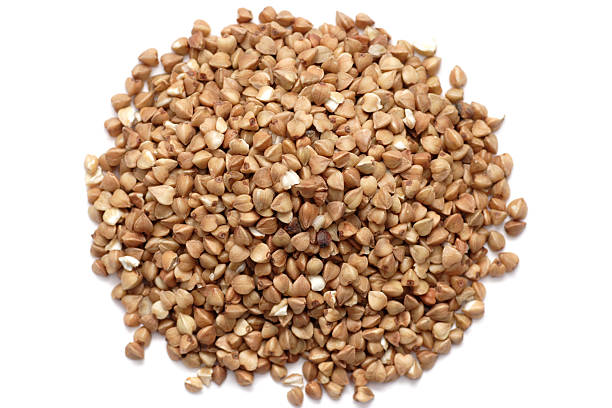 гречиха - buckwheat groats стоковые фото и изображения