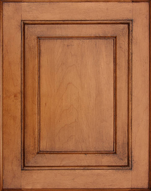 cabinet door stock photo