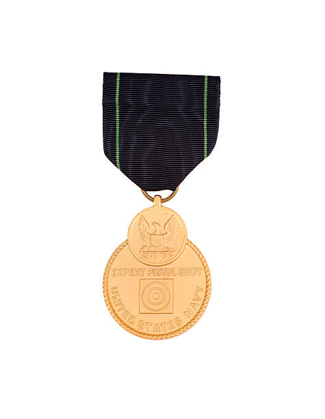 istock Expert Pistol Medal 172707710