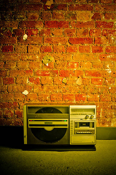 istock Retro Radio Tuner, Cassette Deck, Record Player 172707761