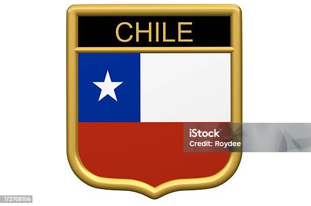Escudo Sistemachile - Fotografias de stock e mais imagens de Bandeira - Bandeira, Bandeira Chilena, Bandeira Nacional