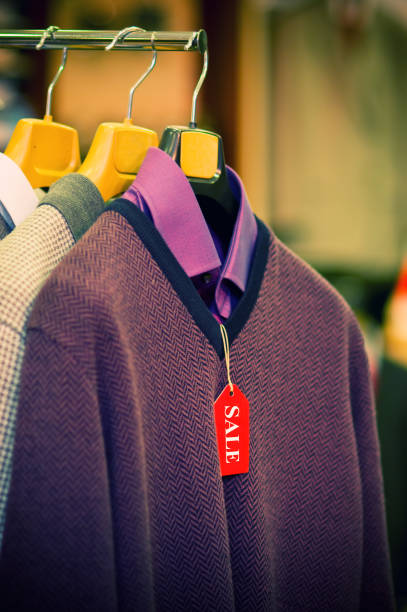 Men's shirts and polo in the men's clothing boutique