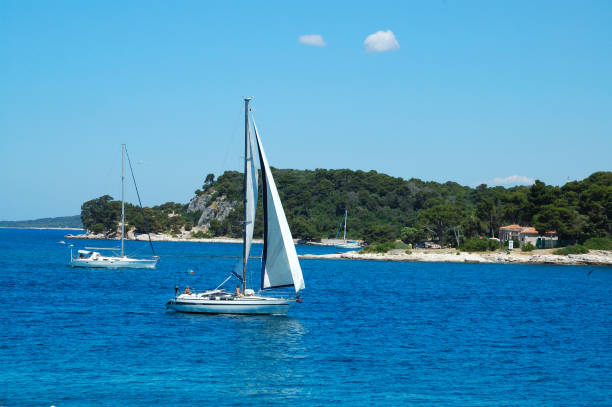 istock Sailing in the Adriatic near Rovinj 172708365