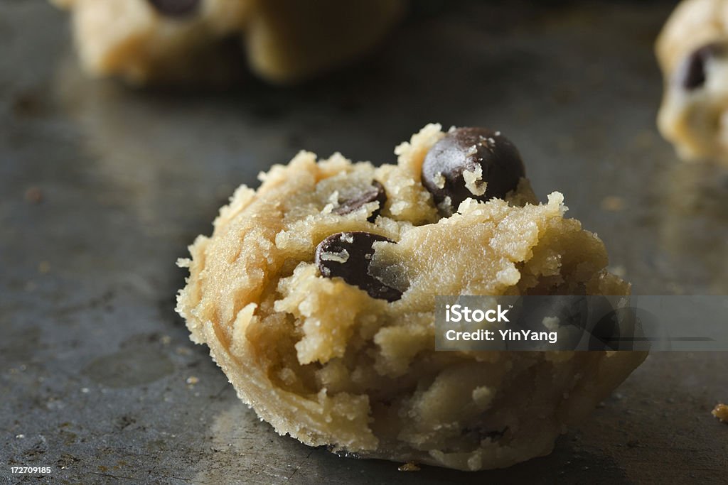 Cookie aux pépites de chocolat Pâte à pétrir - Photo de Aliment libre de droits