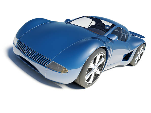 istock Blue Sports Car 172709686