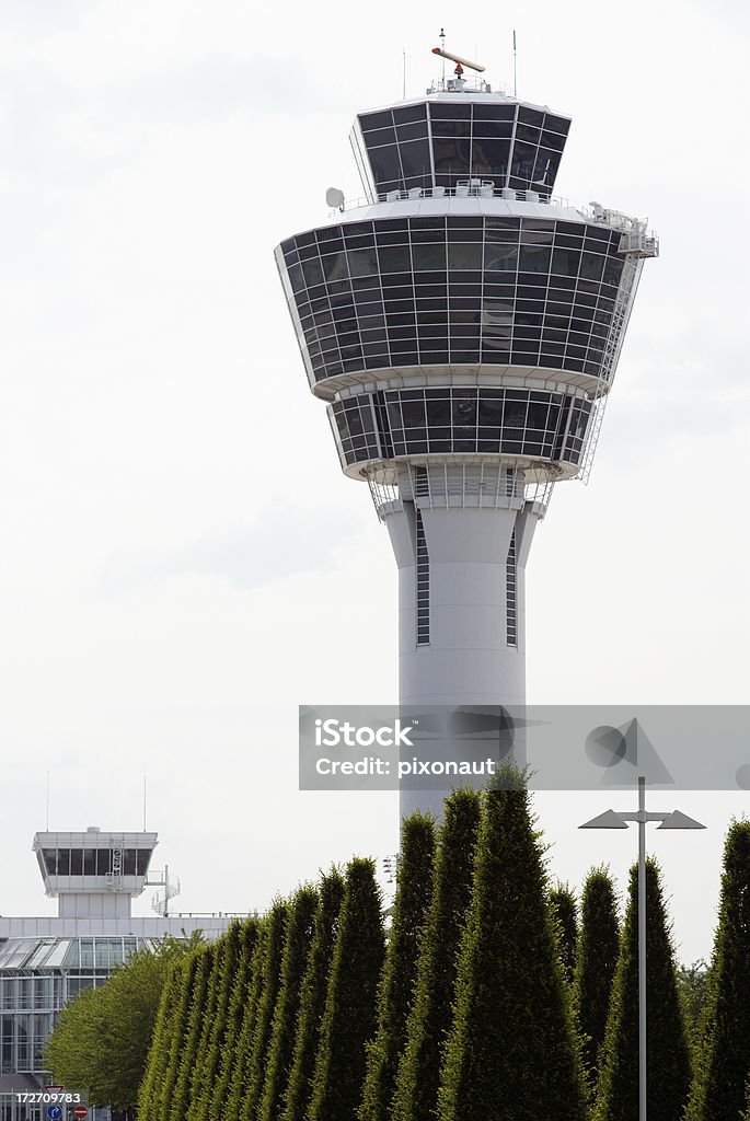 Torre de Controlo de Tráfego Aéreo - Royalty-free Aeroporto Foto de stock