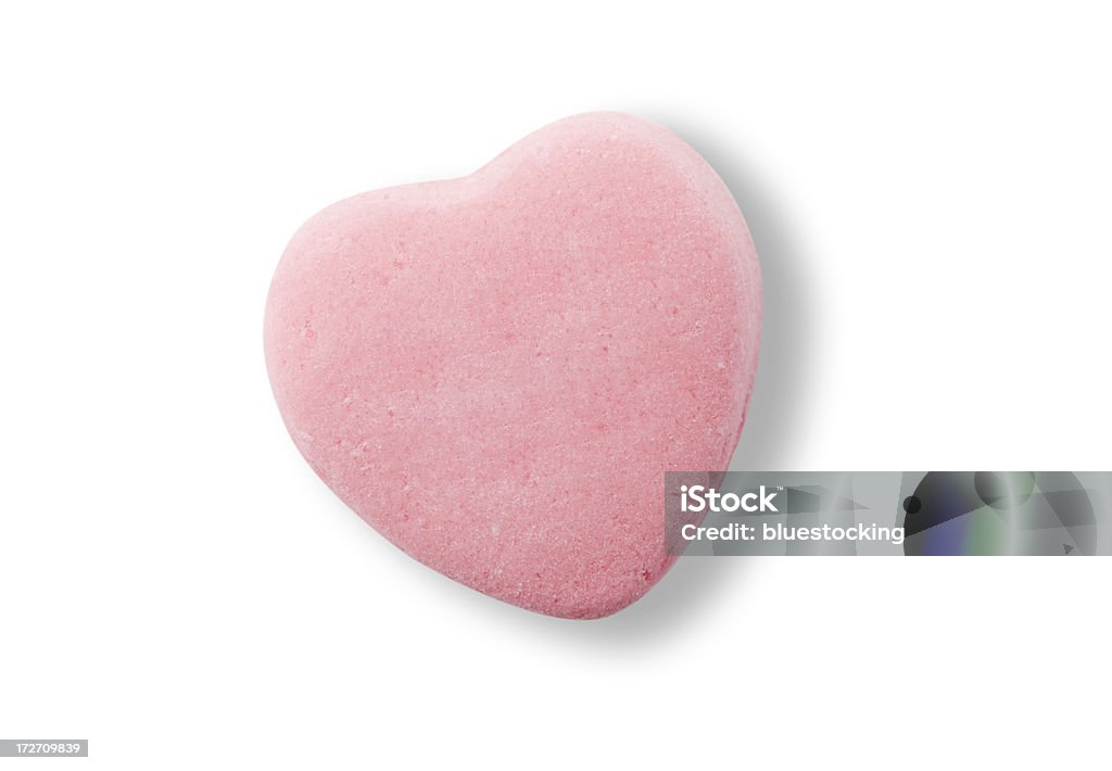 Pink Candy Heart - Lizenzfrei Zuckerherz Stock-Foto