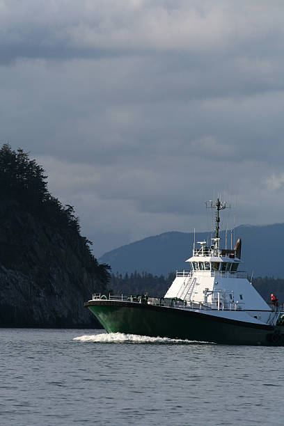 istock Tug Boat Full Steam 172710480