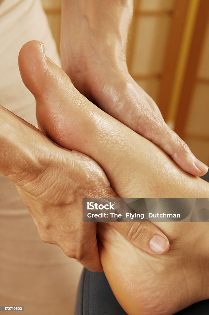 Massage des pieds - Photo de Beauté libre de droits