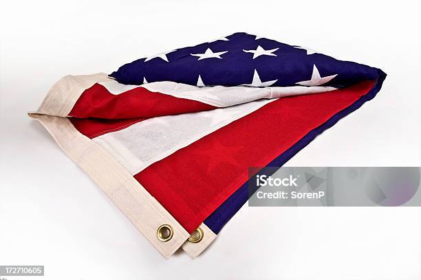 Foto de Vermelho Branco E Azul e mais fotos de stock de Bandeira Norte-Americana - Bandeira Norte-Americana, Ilhó, Azul