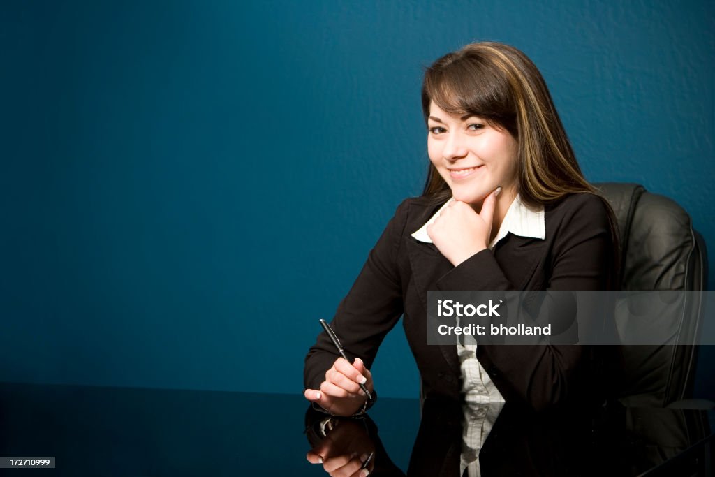 Vorstandssitzung Mädchen - Lizenzfrei Anzug Stock-Foto