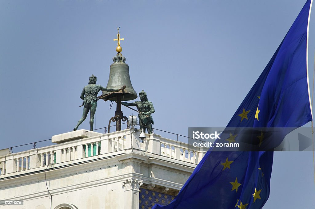 Venetian bell tower - Lizenzfrei EU-Symbol Stock-Foto