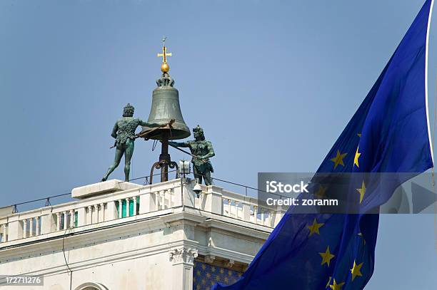 Venetian Bell Tower Stockfoto und mehr Bilder von EU-Symbol - EU-Symbol, Europa - Kontinent, Europaflagge