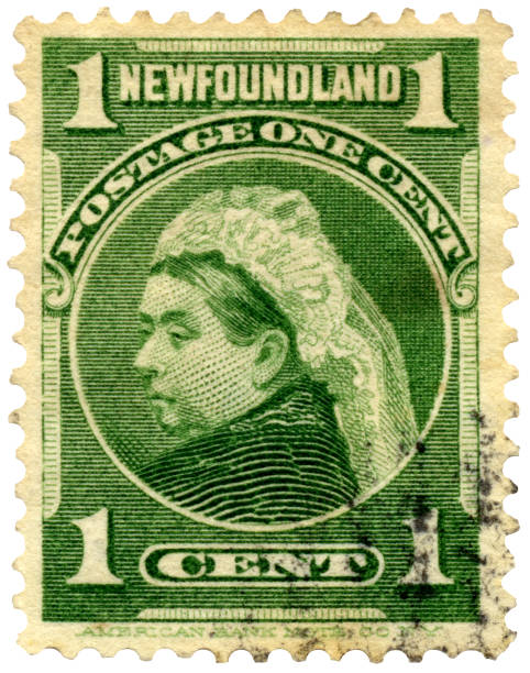 istock Queen Victoria Newfoundland Postage Stamp 172711298