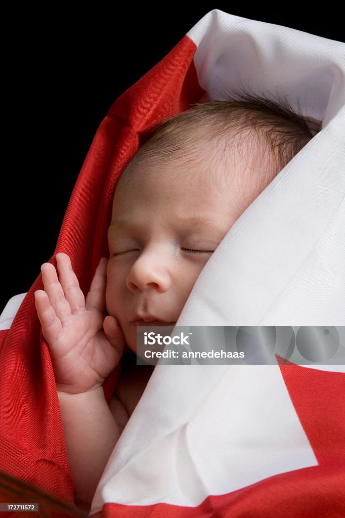 Nouveau-né Canada - Photo de Bébé libre de droits