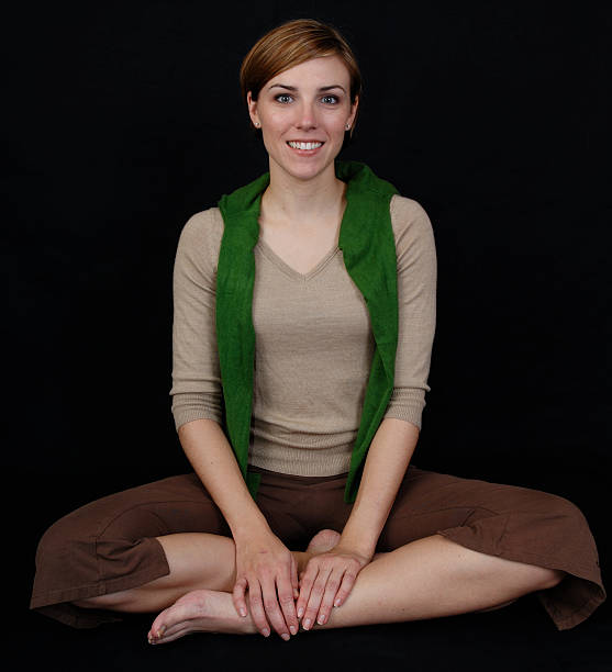 Yoga Woman stock photo