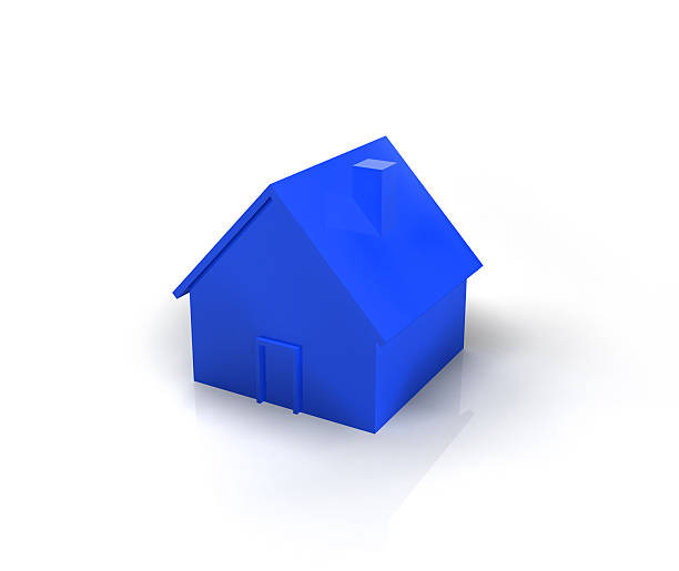 istock Real Estate Concept Blue House 172711873