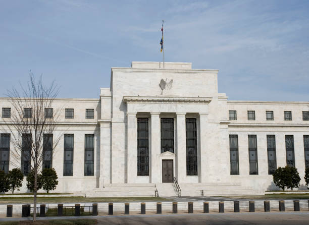 istock US Federal Reserve Building in winter. Washington DC 172712106