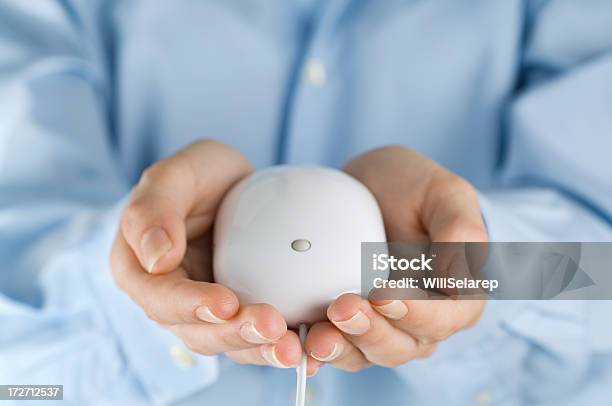 Hands And Mouse Stock Photo - Download Image Now - Computer Store, A Helping Hand, Asking